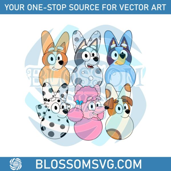 funny-easter-bluey-friends-bunny-vibes-png