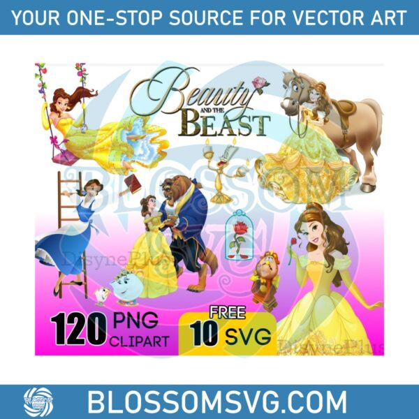 beauty-and-the-beast-bundle-png