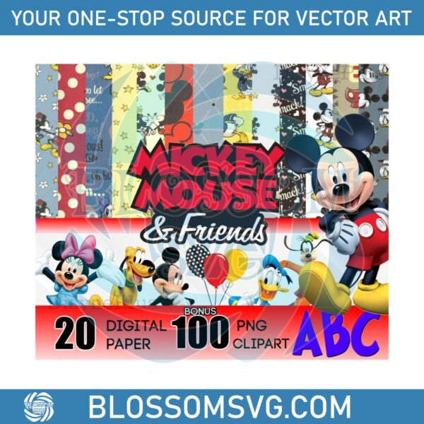 100-mickey-mouse-and-friends-bundle-png