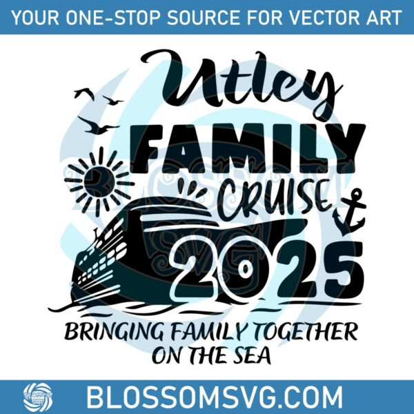 utley-family-cruise-2025-bringing-family-together-svg