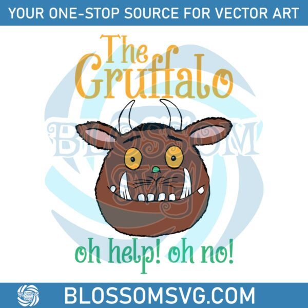 World Book Day The Gruffalo Oh Help Oh No SVG