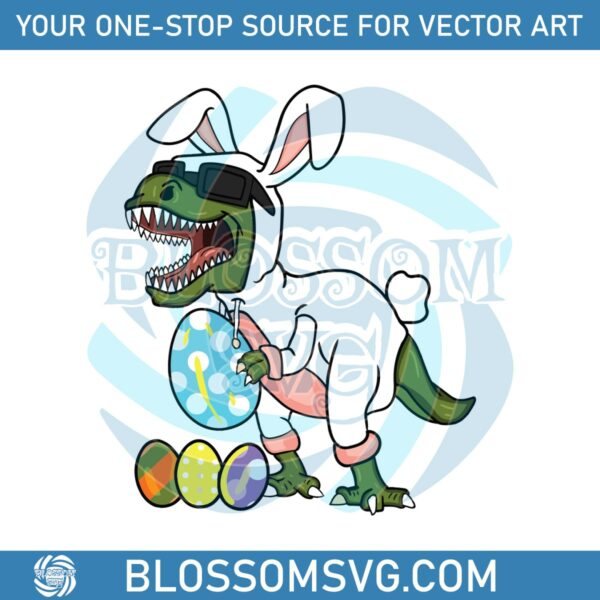 happy-dinosaur-easter-bunny-vine-svg