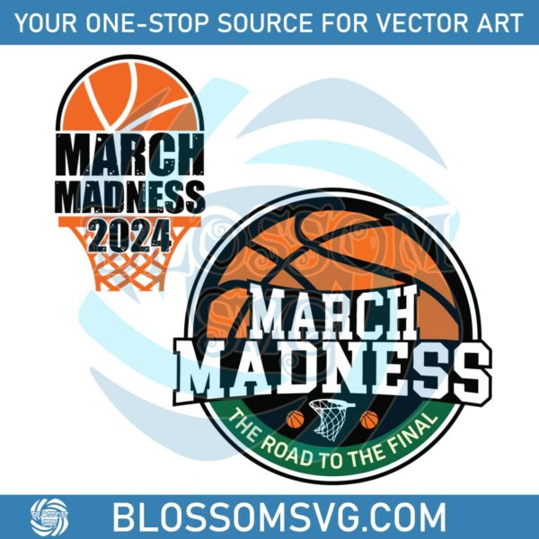 basketball-march-madness-the-road-to-the-final-svg