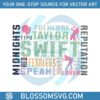 taylor-swift-fearless-folklore-albums-svg