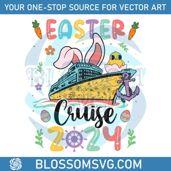 easter-cruise-2024-bunny-chicks-svg