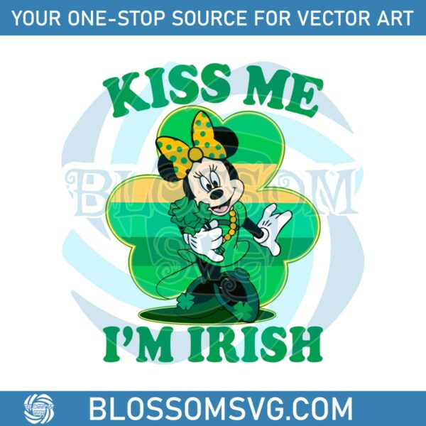 minnie-mouse-kiss-me-im-irish-svg