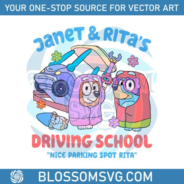 funny-janet-and-rita-driving-school-svg