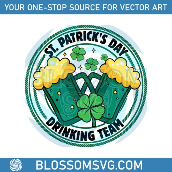 Irish Party St Patricks Day Drinking Team SVG
