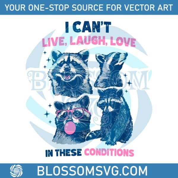 cant-live-laugh-love-in-these-conditions-funny-racoon-png