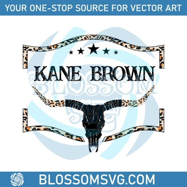 kane-brown-cow-skull-country-music-concert-svg