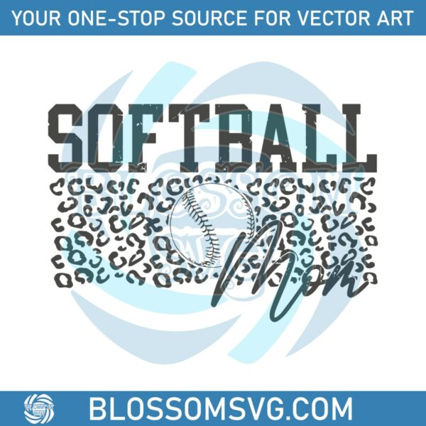 leopard-softball-mom-baseball-season-svg