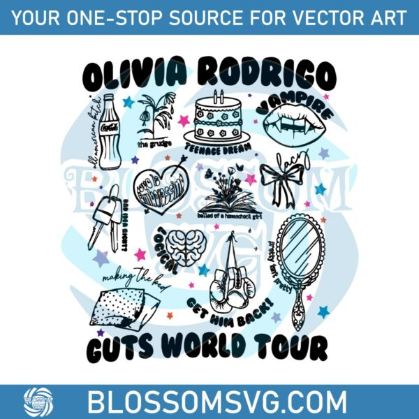 olivia-rodrigo-guts-world-tour-music-concert-svg