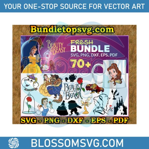 70-files-disney-beauty-and-the-beast-bundle-svg