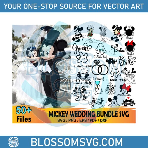 50-files-disney-mickey-wedding-party-bundle-svg
