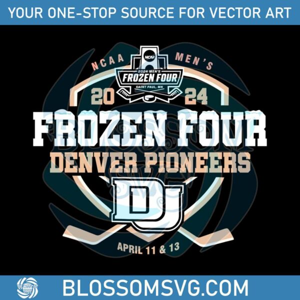 frozen-four-denver-pioneers-2024-ncaa-mens-svg