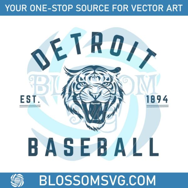 detroit-baseball-est-1894-tiger-logo-svg