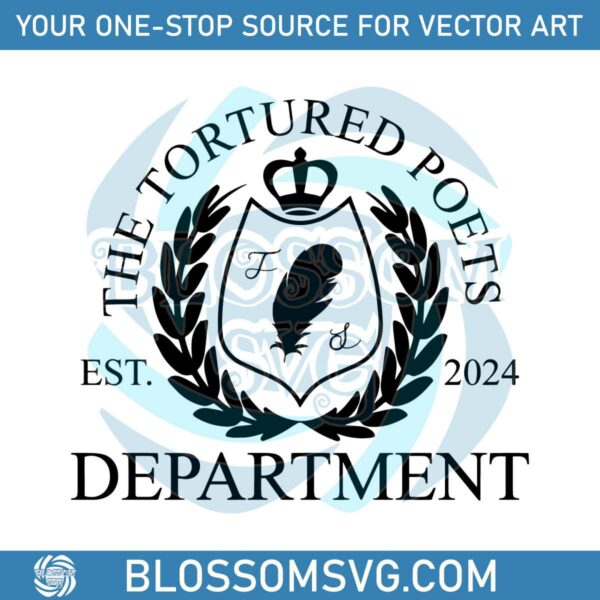 the-tortured-poets-department-2024-album-svg
