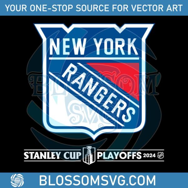 new-york-rangers-2024-stanley-cup-playoffs-svg