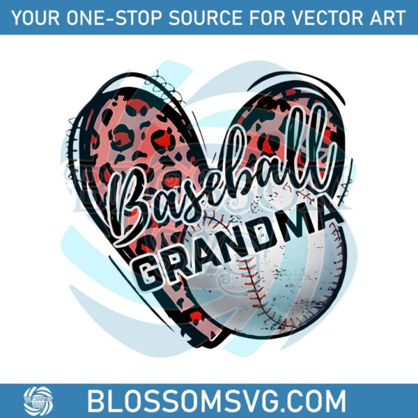 retro-heart-baseball-grandma-png