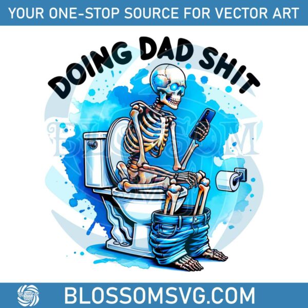 funny-doing-dad-shit-skeleton-png