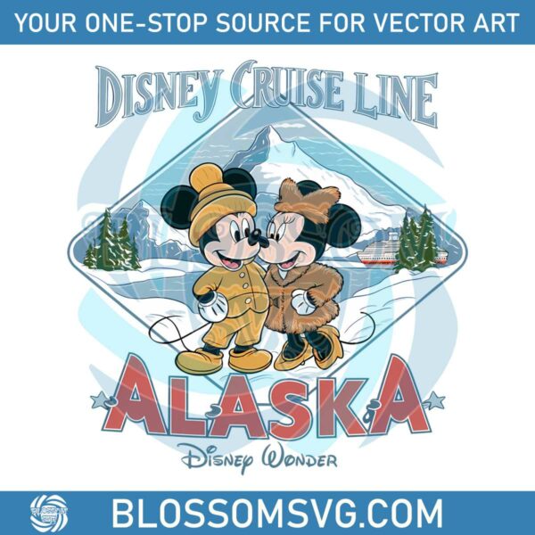 Disney Cruise Line Mouse Couple PNG