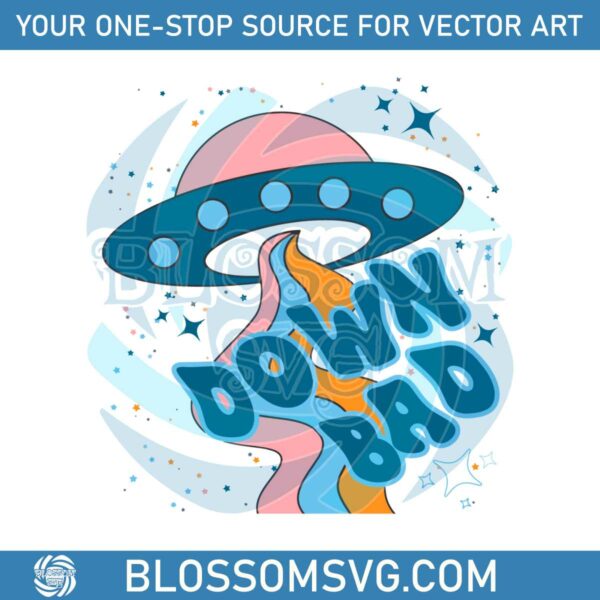 down-bad-ufo-the-tortured-poets-department-svg