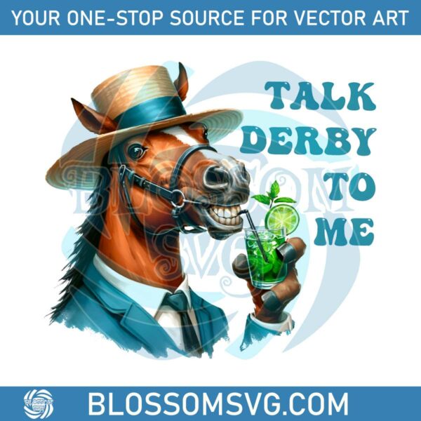 talk-derby-to-me-horse-race-man-png
