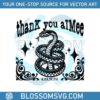 thank-you-aimee-tortured-poets-snake-svg