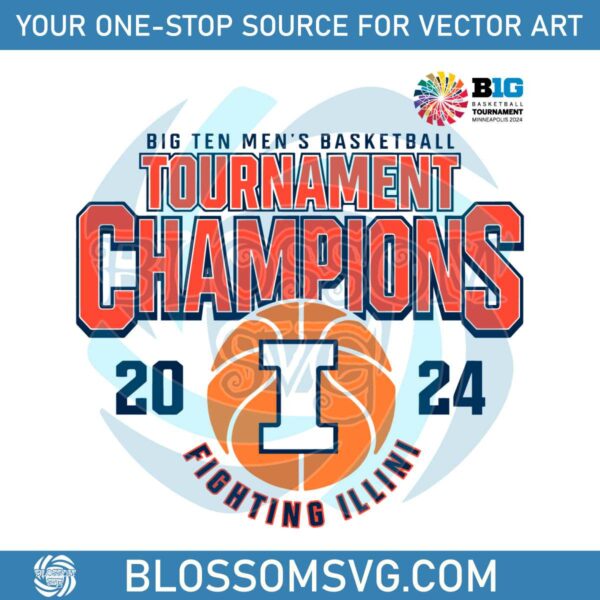 big-ten-mens-basketball-tournament-champions-illinois-svg