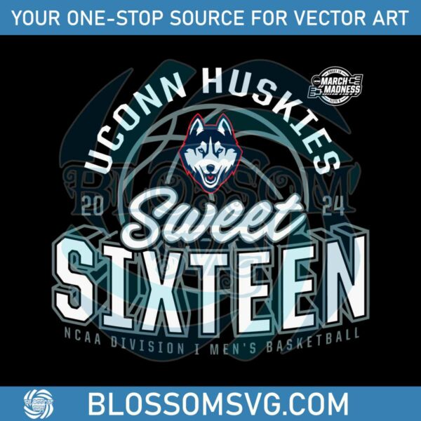 uconn-huskies-sweet-sixteen-mens-basketball-svg
