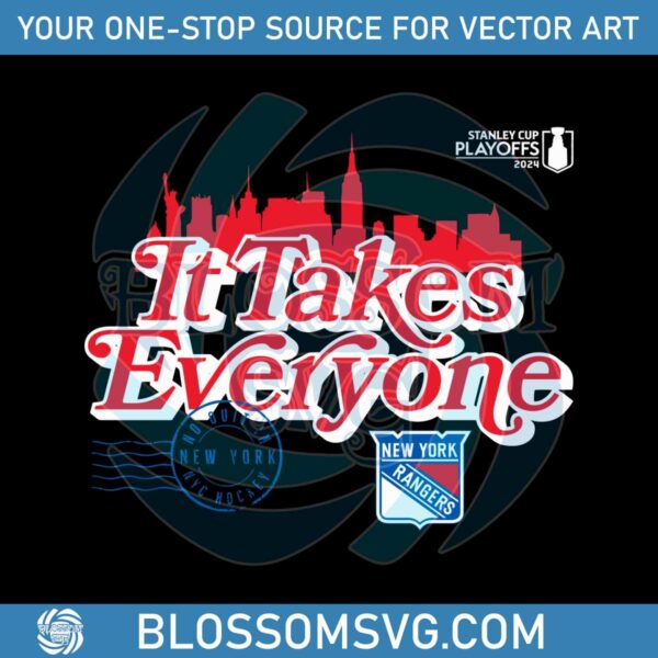 its-take-everyone-rangers-2024-stanley-cup-playoffs-svg