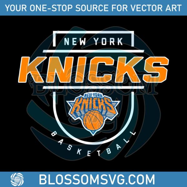 new-york-knicks-nba-basketball-team-svg