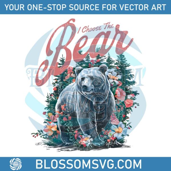 floral-i-choose-the-bear-feminist-quote-png