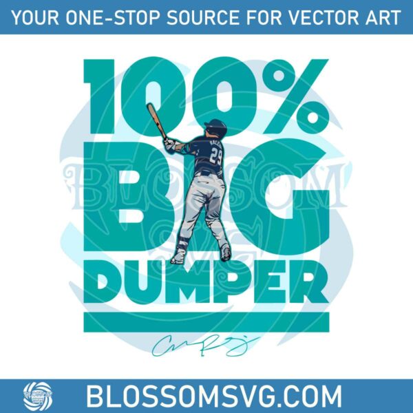 Cal Raleigh Big Dumper MLB Player SVG