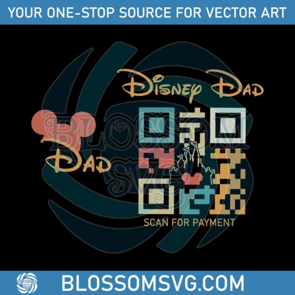 disney-dad-scan-for-payment-svg