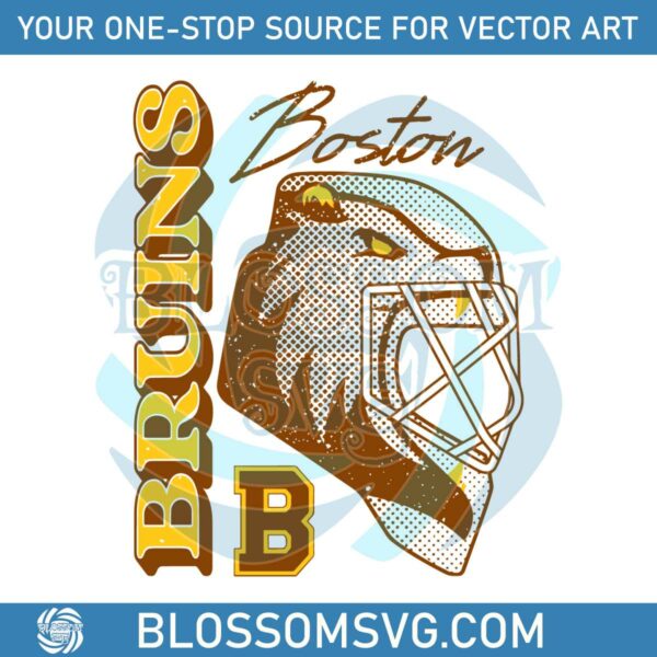 NHL Boston Bruins Hockey SVG