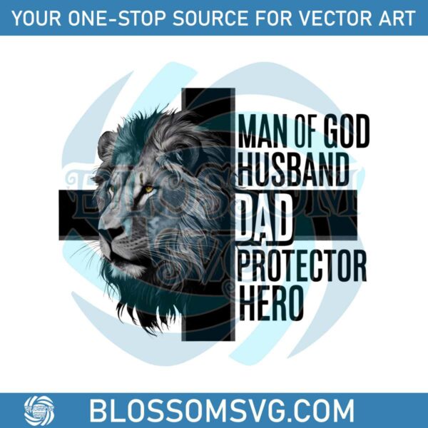 the-lion-cross-man-of-god-png