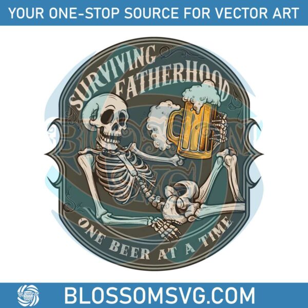 skeleton-surviving-fatherhood-one-beer-at-a-time-png
