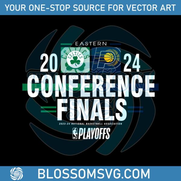 2024 Eastern Conference Finals Celtics vs Pacers SVG