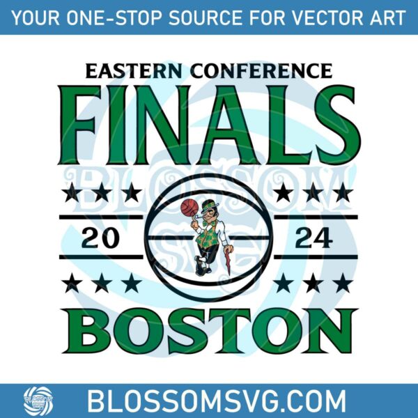Eastern Conference Finals Boston Celtics SVG