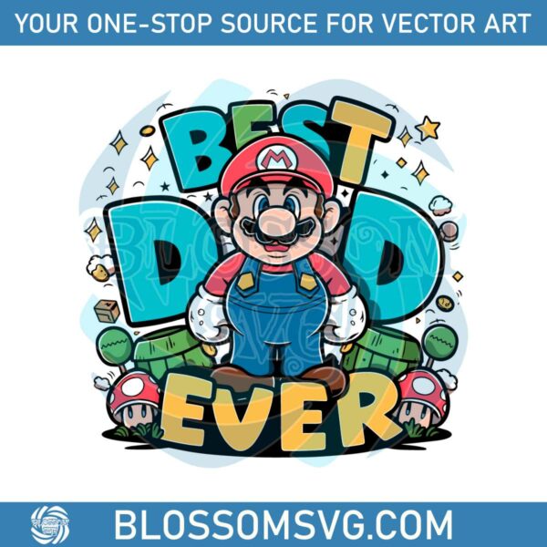 cartoon-fathers-day-best-dad-ever-svg