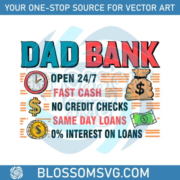 dad-bank-fast-cash-no-credits-checks-svg