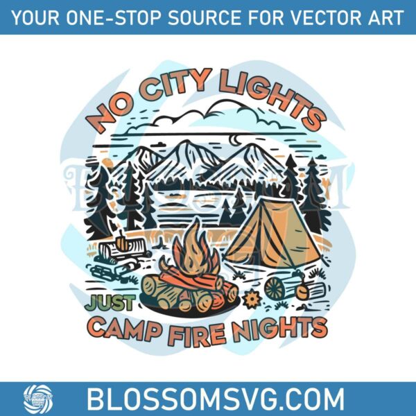 family-adventure-no-city-lights-just-camp-fire-nights-svg