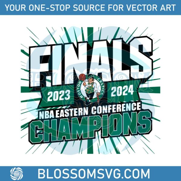 boston-celtics-finals-eastern-conference-champions-svg