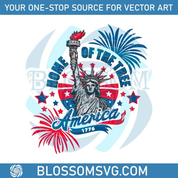 home-of-the-free-america-1776-party-in-the-usa-svg