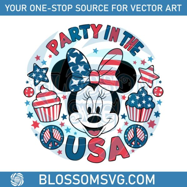 party-in-the-usa-4th-of-july-minnie-svg
