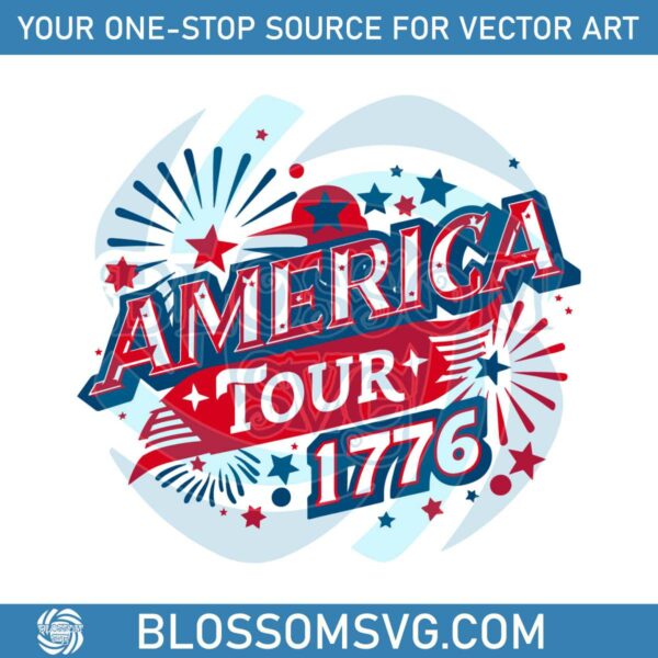america-tour-1776-party-in-the-usa-svg