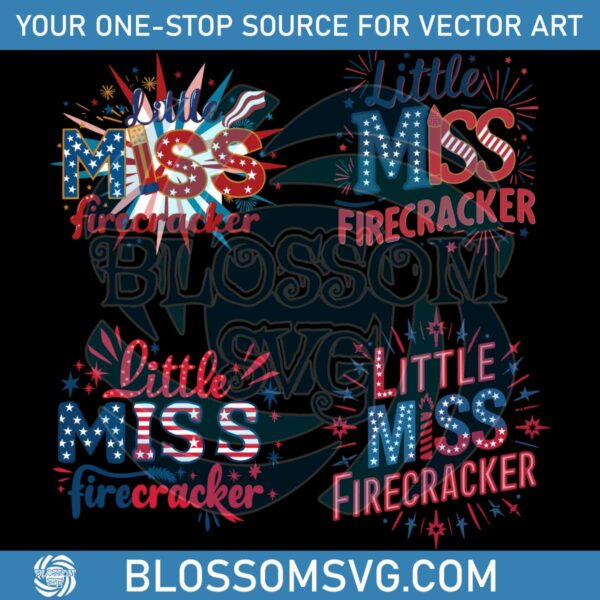 little-miss-firecracker-svg-png-bundle