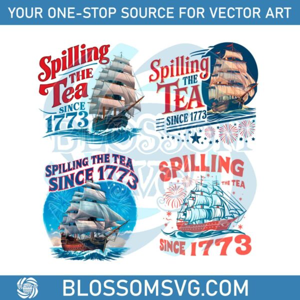 spilling-the-tea-since-1773-svg-png-bundle