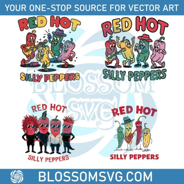 red-hot-silly-peppers-band-svg-png-bundle